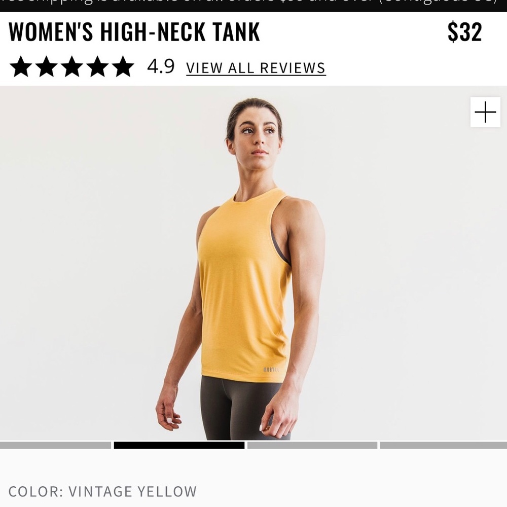 No Bull High-Neck Tank Size: Medium